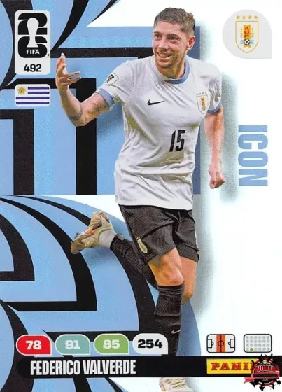 492 Federico Valverde Panini Adrenalyn XL World Cup 2026 2026 492 Federico Valverde Panini Adrenalyn XL World Cup 2026 2026