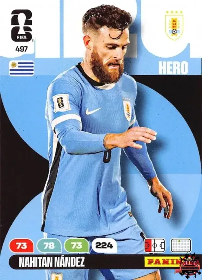 497 Nahitan Nández Panini Adrenalyn XL World Cup 2026 2026 497 Nahitan Nández Panini Adrenalyn XL World Cup 2026 2026