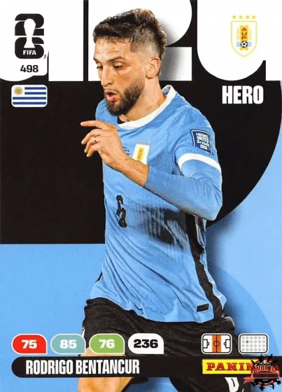 498 Rodrigo Bentancur Panini Adrenalyn XL World Cup 2026 2026 498 Rodrigo Bentancur Panini Adrenalyn XL World Cup 2026 2026
