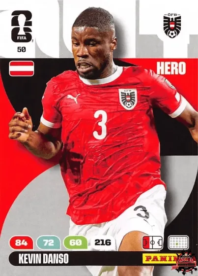 50 Kevin Danso Panini Adrenalyn XL World Cup 2026 2026 50 Kevin Danso Panini Adrenalyn XL World Cup 2026 2026