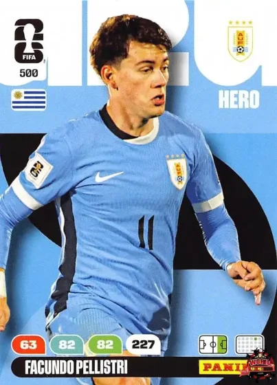 500 Facundo Pellistri Panini Adrenalyn XL World Cup 2026 2026 500 Facundo Pellistri Panini Adrenalyn XL World Cup 2026 2026
