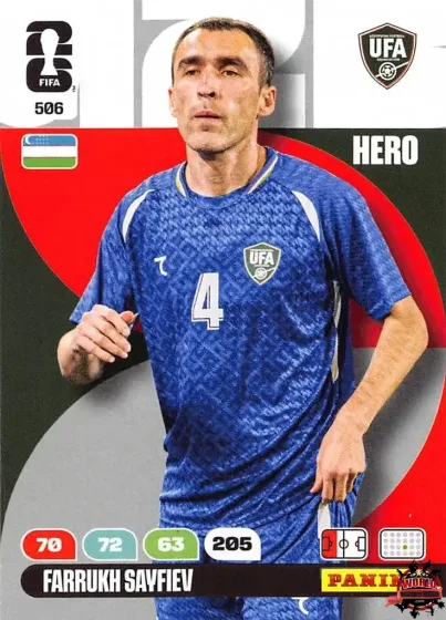 506 Farrukh Sayfiev Panini Adrenalyn XL World Cup 2026 2026 506 Farrukh Sayfiev Panini Adrenalyn XL World Cup 2026 2026