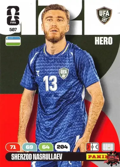507 Sherzod Nasrullaev Panini Adrenalyn XL World Cup 2026 2026 507 Sherzod Nasrullaev Panini Adrenalyn XL World Cup 2026 2026