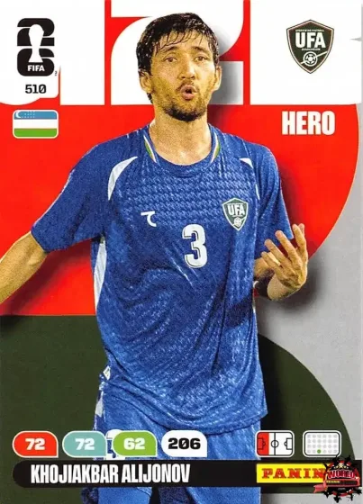 510 Khojiakbar Alijonov Panini Adrenalyn XL World Cup 2026 2026 510 Khojiakbar Alijonov Panini Adrenalyn XL World Cup 2026 2026