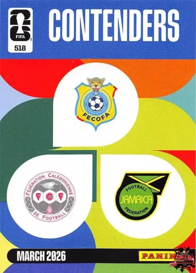518 NCL/JAM - RCD Panini Adrenalyn XL World Cup 2026 2026 518 NCL/JAM - RCD Panini Adrenalyn XL World Cup 2026 2026