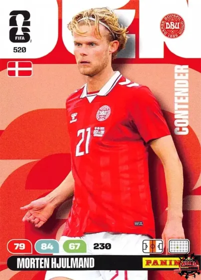 520 Morten Hjulmand Panini Adrenalyn XL World Cup 2026 2026 520 Morten Hjulmand Panini Adrenalyn XL World Cup 2026 2026