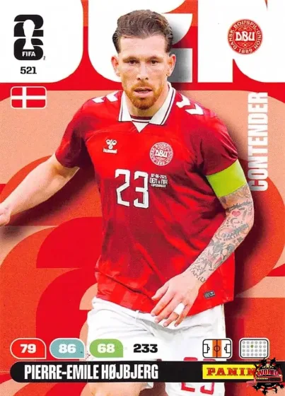 521 Pierre-Emile Højbjerg Panini Adrenalyn XL World Cup 2026 2026 521 Pierre-Emile Højbjerg Panini Adrenalyn XL World Cup 2026 2026