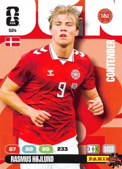 524 Rasmus Højlund Panini Adrenalyn XL World Cup 2026 2026 524 Rasmus Højlund Panini Adrenalyn XL World Cup 2026 2026