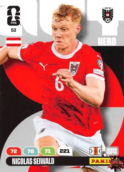 53 Nicolas Seiwald Panini Adrenalyn XL World Cup 2026 2026 53 Nicolas Seiwald Panini Adrenalyn XL World Cup 2026 2026