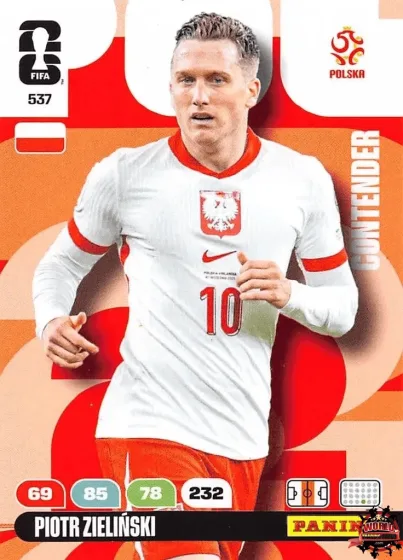 537 Piotr Zieliński Panini Adrenalyn XL World Cup 2026 2026 537 Piotr Zieliński Panini Adrenalyn XL World Cup 2026 2026
