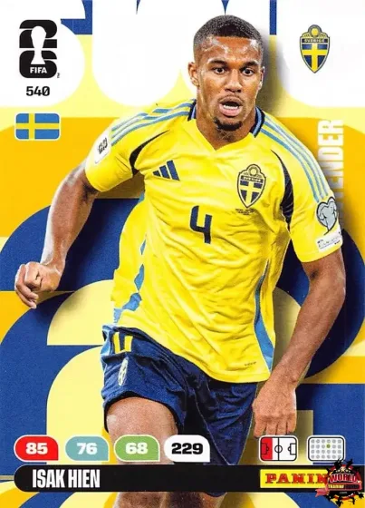 540 Isak Hien Panini Adrenalyn XL World Cup 2026 2026 540 Isak Hien Panini Adrenalyn XL World Cup 2026 2026