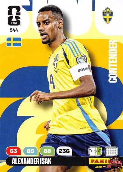 544 Alexander Isak Panini Adrenalyn XL World Cup 2026 2026 544 Alexander Isak Panini Adrenalyn XL World Cup 2026 2026