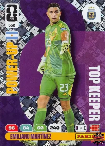 550 Emiliano Martínez Panini Adrenalyn XL World Cup 2026 2026 550 Emiliano Martínez Panini Adrenalyn XL World Cup 2026 2026