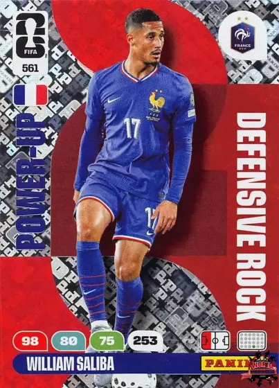 561 William Saliba Panini Adrenalyn XL World Cup 2026 2026 561 William Saliba Panini Adrenalyn XL World Cup 2026 2026