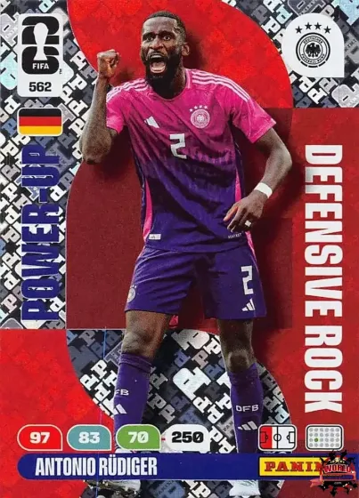 562 Antonio Rüdiger Panini Adrenalyn XL World Cup 2026 2026 562 Antonio Rüdiger Panini Adrenalyn XL World Cup 2026 2026