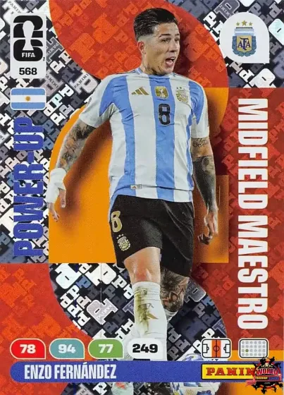 568 Enzo Fernández Panini Adrenalyn XL World Cup 2026 2026 568 Enzo Fernández Panini Adrenalyn XL World Cup 2026 2026