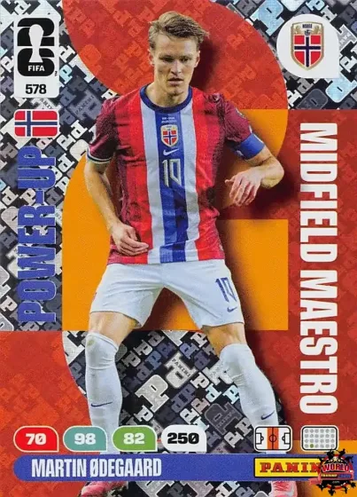 578 Martin Ødegaard Panini Adrenalyn XL World Cup 2026 2026 578 Martin Ødegaard Panini Adrenalyn XL World Cup 2026 2026