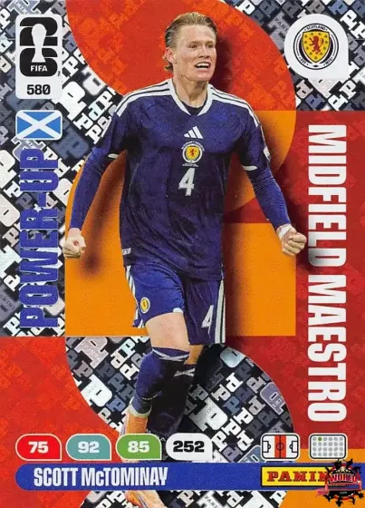 580 Scott McTominay Panini Adrenalyn XL World Cup 2026 2026 580 Scott McTominay Panini Adrenalyn XL World Cup 2026 2026
