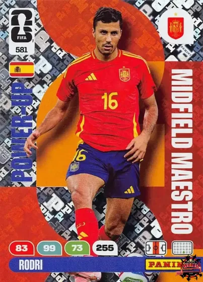 581 Rodri Panini Adrenalyn XL World Cup 2026 2026 581 Rodri Panini Adrenalyn XL World Cup 2026 2026