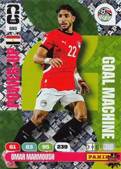 593 Omar Marmoush Panini Adrenalyn XL World Cup 2026 2026 593 Omar Marmoush Panini Adrenalyn XL World Cup 2026 2026