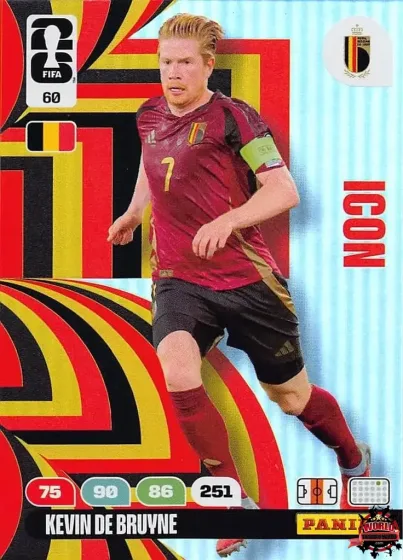 60 Kevin De Bruyne Panini Adrenalyn XL World Cup 2026 2026 60 Kevin De Bruyne Panini Adrenalyn XL World Cup 2026 2026