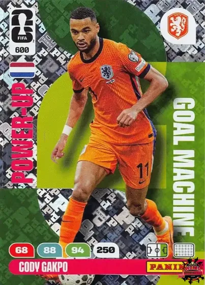 600 Cody Gakpo Panini Adrenalyn XL World Cup 2026 2026 600 Cody Gakpo Panini Adrenalyn XL World Cup 2026 2026