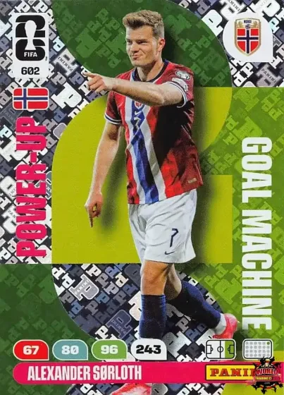 602 Alexander Sørloth Panini Adrenalyn XL World Cup 2026 2026 602 Alexander Sørloth Panini Adrenalyn XL World Cup 2026 2026