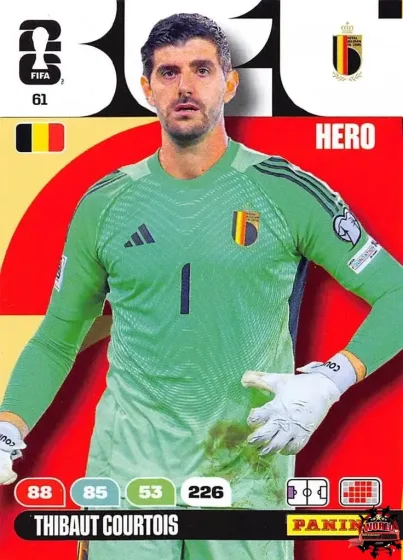 61 Thibaut Courtois Panini Adrenalyn XL World Cup 2026 2026 61 Thibaut Courtois Panini Adrenalyn XL World Cup 2026 2026
