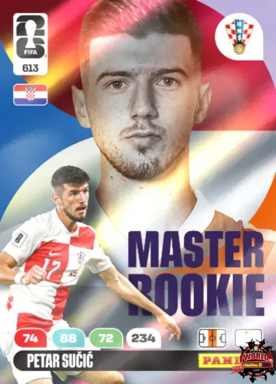 613 Petar Sučić Panini Adrenalyn XL World Cup 2026 2026 613 Petar Sučić Panini Adrenalyn XL World Cup 2026 2026