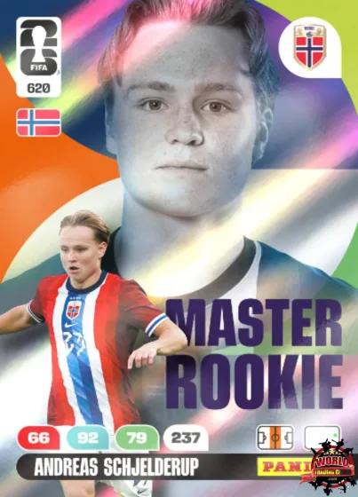 620 Andreas Schjelderup Panini Adrenalyn XL World Cup 2026 2026 620 Andreas Schjelderup Panini Adrenalyn XL World Cup 2026 2026