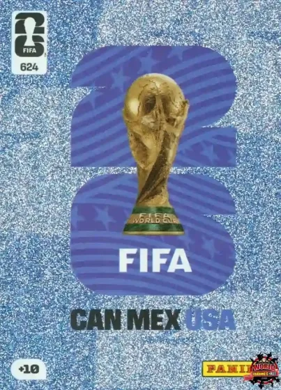 624-2 Official Emblem Panini Adrenalyn XL World Cup 2026 2026