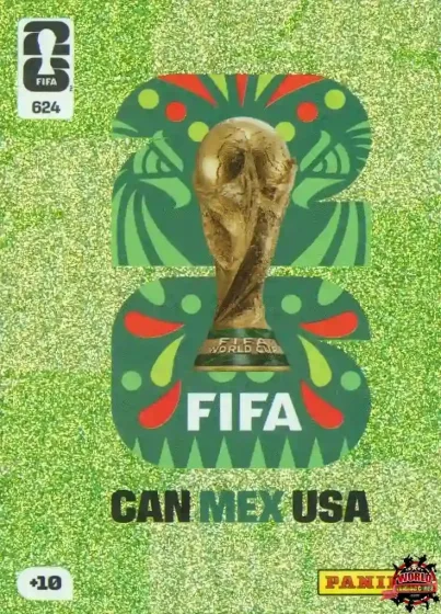 624-3 Official Emblem Panini Adrenalyn XL World Cup 2026 2026 624-3 Official Emblem Panini Adrenalyn XL World Cup 2026 2026