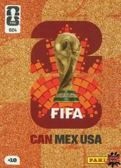 624-4 Official Emblem Panini Adrenalyn XL World Cup 2026 2026 624-4 Official Emblem Panini Adrenalyn XL World Cup 2026 2026