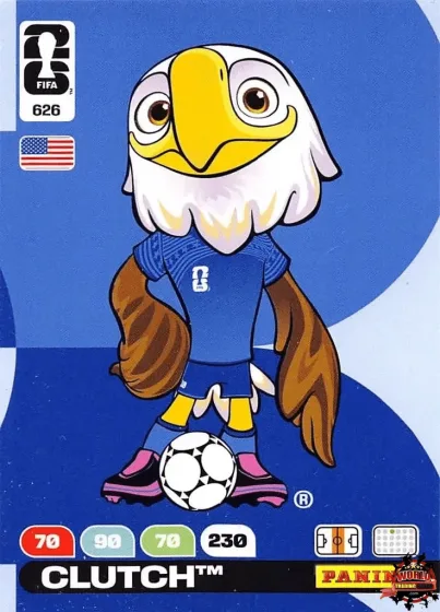 626 Талісман Clutch Panini Adrenalyn XL World Cup 2026 2026 626 Талісман Clutch Panini Adrenalyn XL World Cup 2026 2026