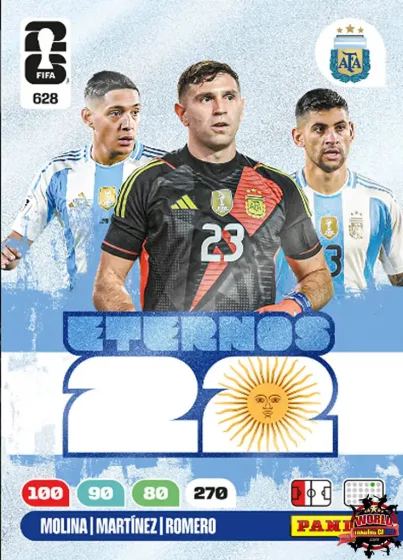628 Eternos 22 — захисники Panini Adrenalyn XL World Cup 2026 2026 628 Eternos 22 — захисники Panini Adrenalyn XL World Cup 2026 2026