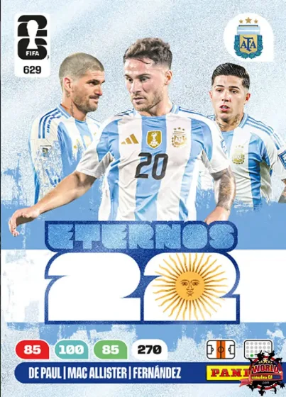 629 Eternos 22 — півзахисники Panini Adrenalyn XL World Cup 2026 2026 629 Eternos 22 — півзахисники Panini Adrenalyn XL World Cup 2026 2026