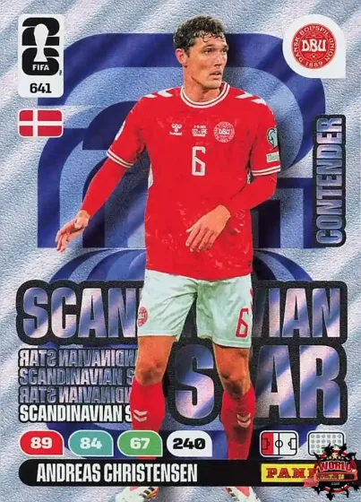 641 Andreas Christensen - Scandinavian Star Panini Adrenalyn XL World Cup 2026 2026 641 Andreas Christensen - Scandinavian Star Panini Adrenalyn XL World Cup 2026 2026