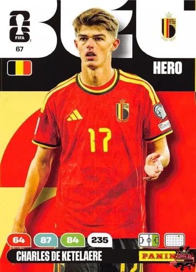 67 Charles De Ketelaere Panini Adrenalyn XL World Cup 2026 2026 67 Charles De Ketelaere Panini Adrenalyn XL World Cup 2026 2026