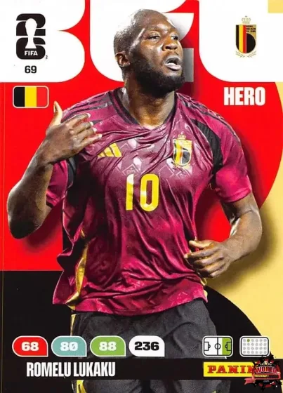 69 Romelu Lukaku Panini Adrenalyn XL World Cup 2026 2026 69 Romelu Lukaku Panini Adrenalyn XL World Cup 2026 2026