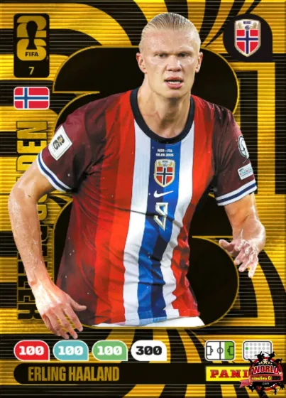 7 Erling Haaland Panini Adrenalyn XL World Cup 2026 2026