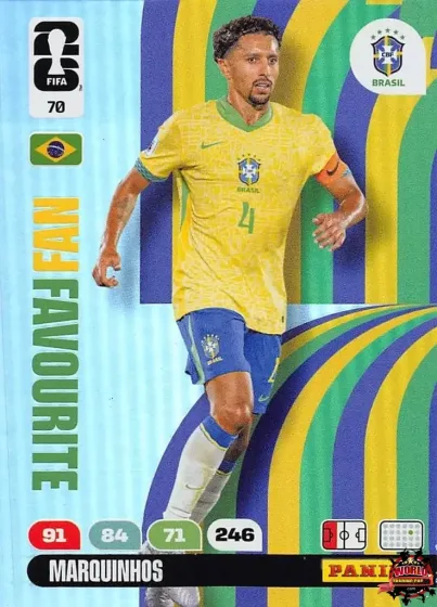 70 Marquinhos Panini Adrenalyn XL World Cup 2026 2026 70 Marquinhos Panini Adrenalyn XL World Cup 2026 2026