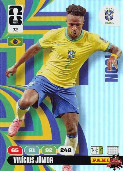 72 Vinícius Júnior Panini Adrenalyn XL World Cup 2026 2026 72 Vinícius Júnior Panini Adrenalyn XL World Cup 2026 2026