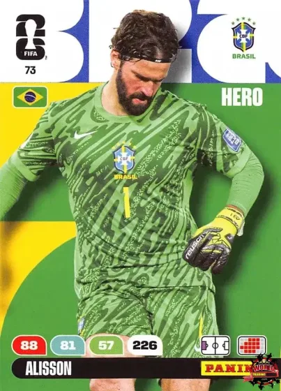 73 Alisson Panini Adrenalyn XL World Cup 2026 2026 73 Alisson Panini Adrenalyn XL World Cup 2026 2026