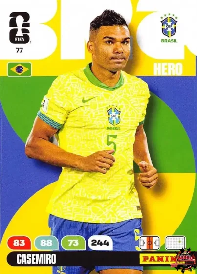 77 Casemiro Panini Adrenalyn XL World Cup 2026 2026 77 Casemiro Panini Adrenalyn XL World Cup 2026 2026