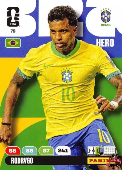 79 Rodrygo Panini Adrenalyn XL World Cup 2026 2026 79 Rodrygo Panini Adrenalyn XL World Cup 2026 2026