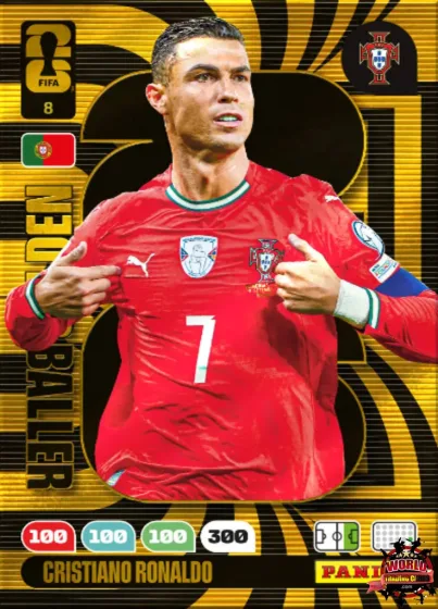 8 Cristiano Ronaldo Panini Adrenalyn XL World Cup 2026 2026