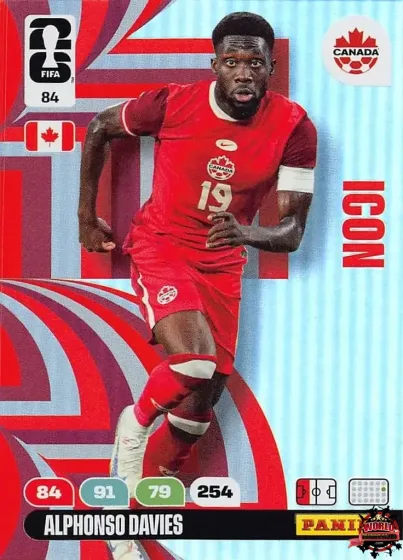 84 Alphonso Davies Panini Adrenalyn XL World Cup 2026 2026 84 Alphonso Davies Panini Adrenalyn XL World Cup 2026 2026