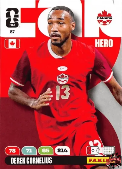87 Derek Cornelius Panini Adrenalyn XL World Cup 2026 2026 87 Derek Cornelius Panini Adrenalyn XL World Cup 2026 2026