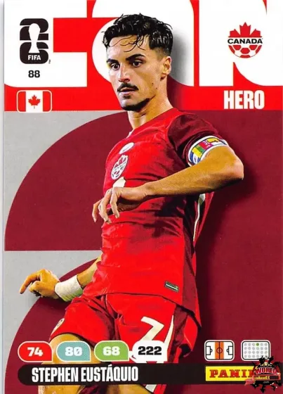 88 Stephen Eustáquio Panini Adrenalyn XL World Cup 2026 2026 88 Stephen Eustáquio Panini Adrenalyn XL World Cup 2026 2026