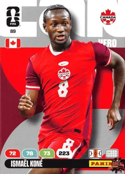 89 Ismaël Koné Panini Adrenalyn XL World Cup 2026 2026 89 Ismaël Koné Panini Adrenalyn XL World Cup 2026 2026